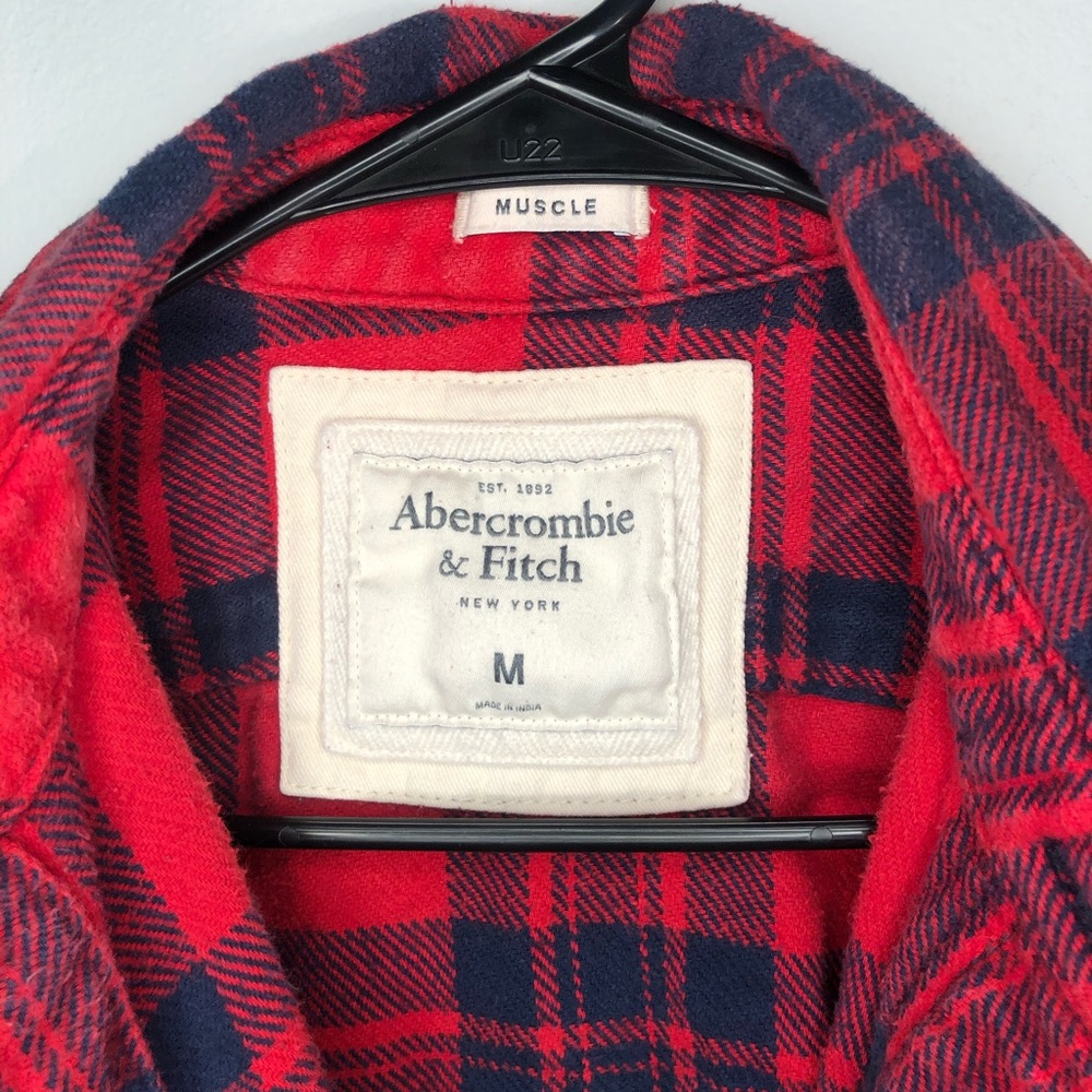 Abercrombie & Fitch thick flannel - Picture 2 of 8